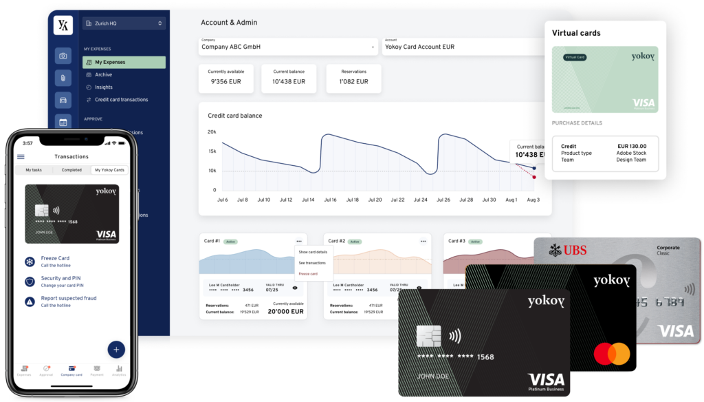 Managing corporate card payments in Yokoy