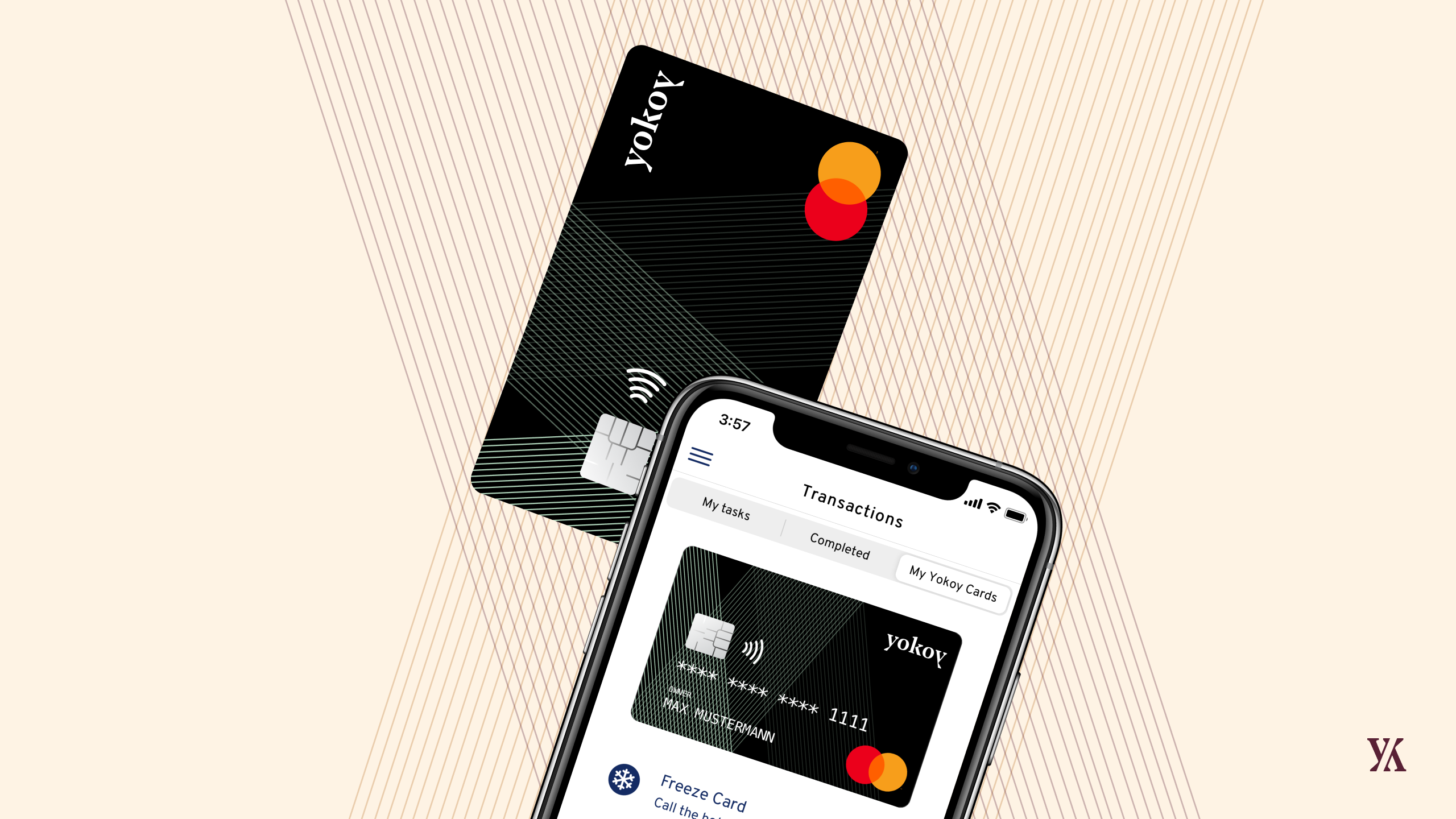 Yokoy Mastercard mit App